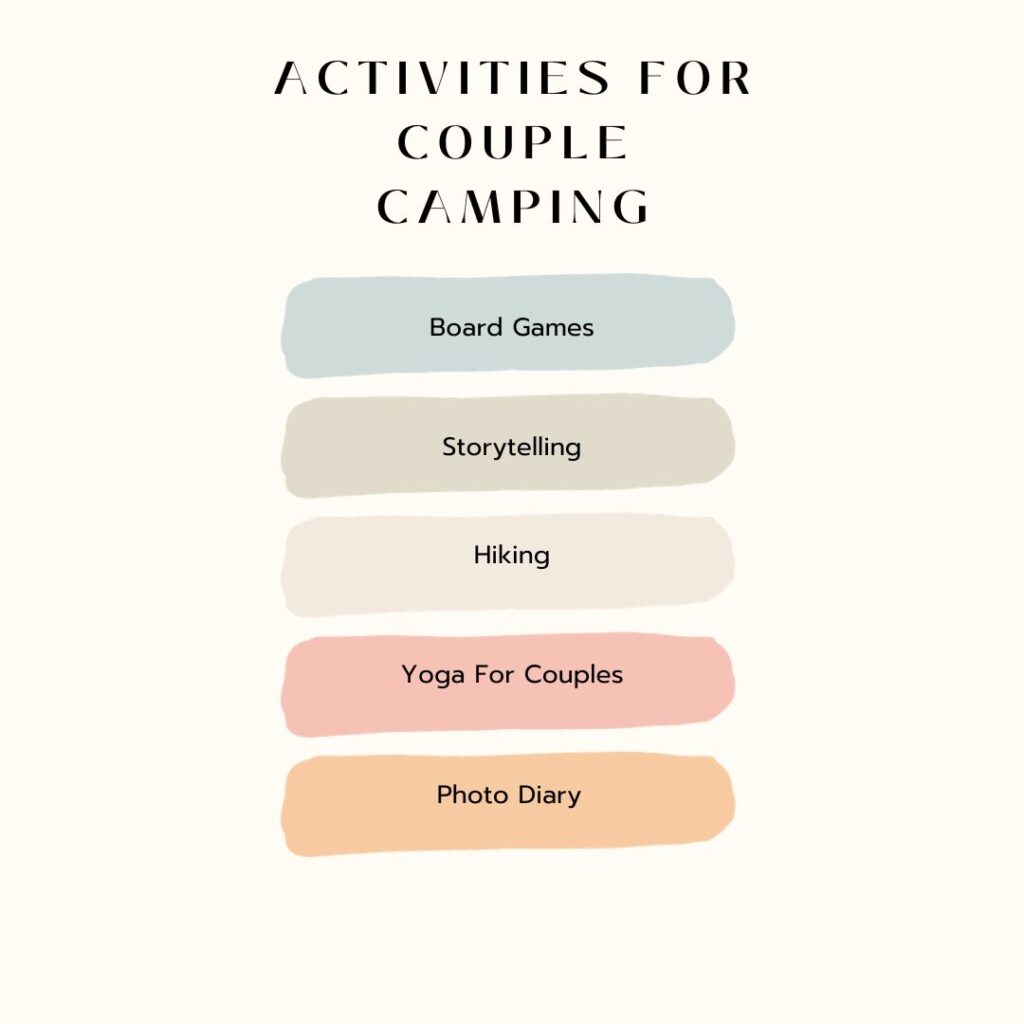 Activities For Couple Camping