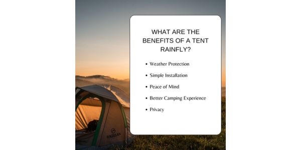 Benefits of a Tent Rainfly