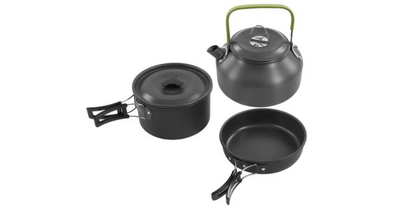 POTS AND PANS for cook while camping